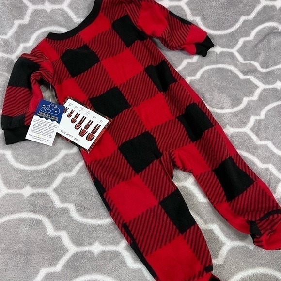 Infant checker sleep and play pajama size 6-9M - Picture 4 of 6